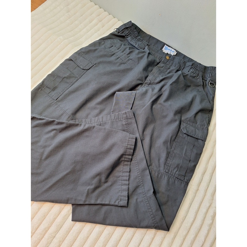GALLS Pro Tec Force‎ Rip Stop Cargo Pants Mens 40X34 Black Utility Tactical